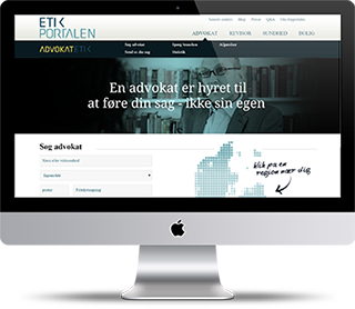 Hjemmeside reference - Etikportalen.dk